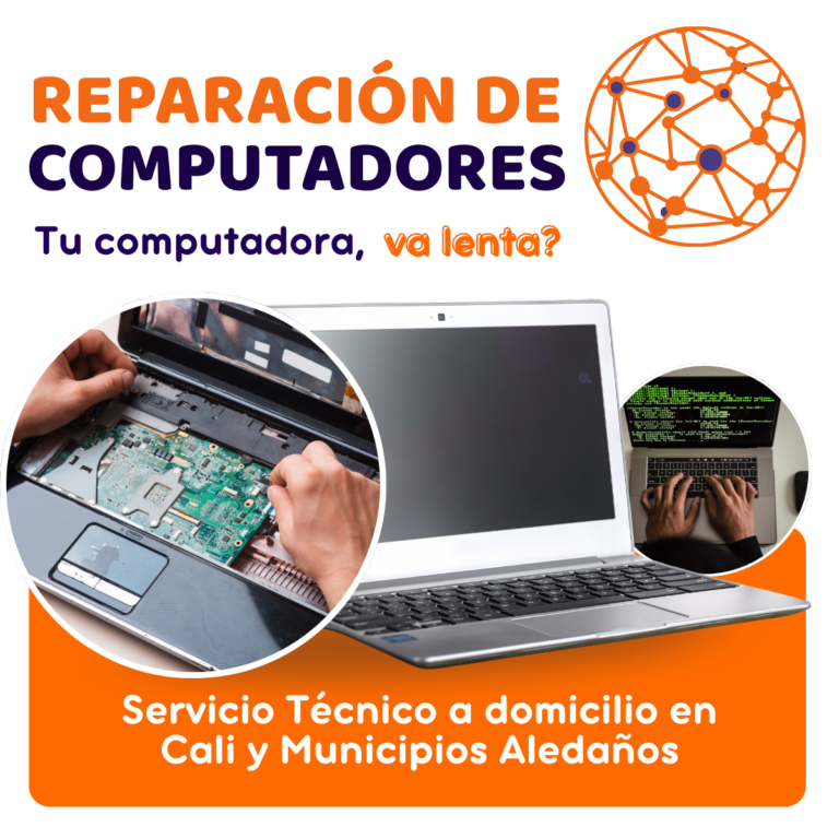 Equipo portátil durante proceso de reparación de computadores, Mantenimiento de portátiles