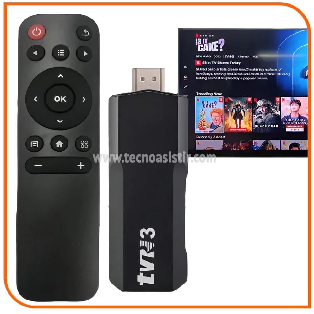 Android tv stick 14.0 4k 16gb wifi hdmi control remoto tv box - Image 2