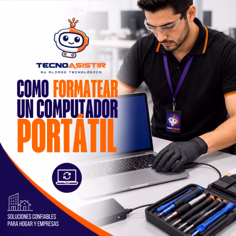 Cómo formatear un portátil paso a paso